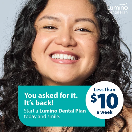 260323 Lumino Dental Plan FB Right Column Ad 1200 X 628